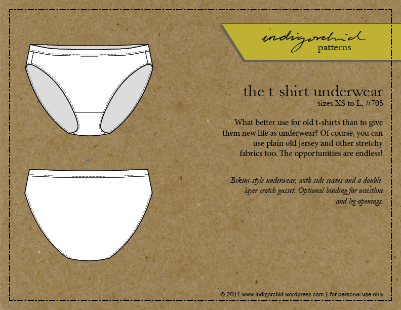 20 Free Underwear Sewing Patterns